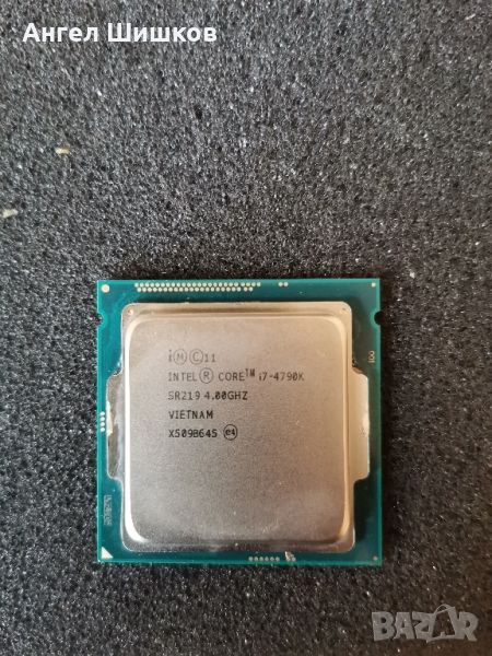 Intel Core i7-4790k SR219 4000MHz 4400MHz(turbo) L2=2MB L3=8MB 84Watt Socket 1150, снимка 1