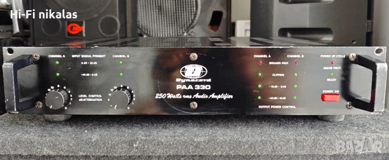 професионално стъпало усилвател DYNACORD PAA 330, снимка 1