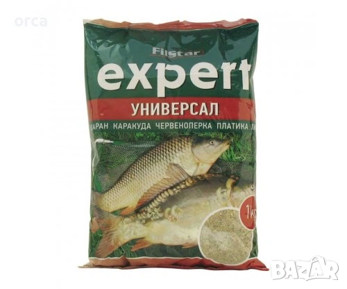 Захранка FilStar Универсал 1 кг за всички шаранови риби универсална, снимка 1