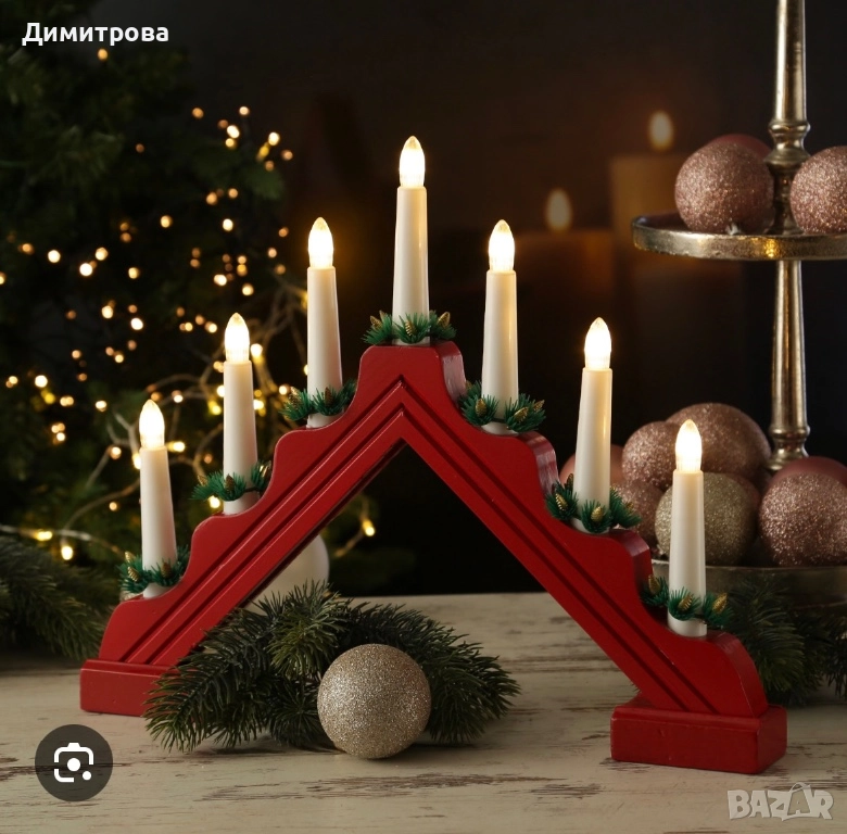 Мост от свещи, снимка 1