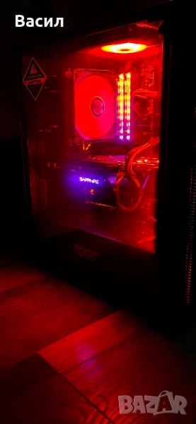 I5 6600K @ 4.5Ghz 16GB RAM Vega56 8GB Nitro+ , снимка 1