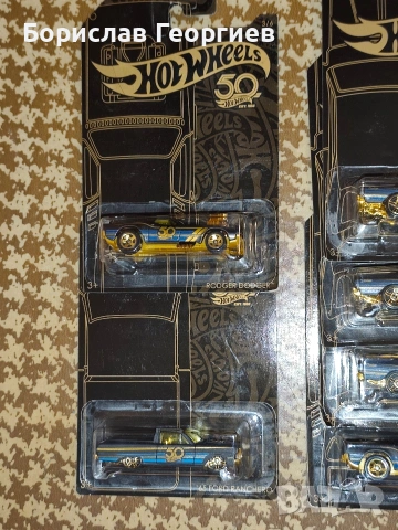 Нови колички Hot wheels 50th anniversary 99 броя, снимка 4 - Колекции - 53292408