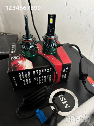 Лед HB4 със канбус чисто нови два комплекта зелените 30 евро сивите 20 евро, снимка 8 - Части - 54010884