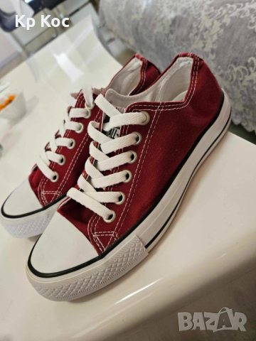 тъмно сини кецове 38 номер Converse, снимка 4 - Кецове - 45063134