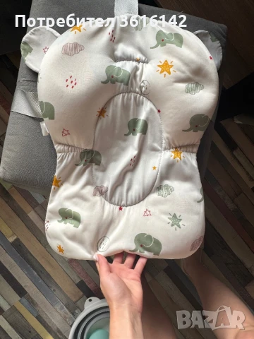 Корито сгъваемо за бебе комплект, снимка 2 - За банята - 51186492