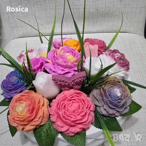 Есенни ароматни глицеринови аранжировки, снимка 4 - Декорация за дома - 51873126