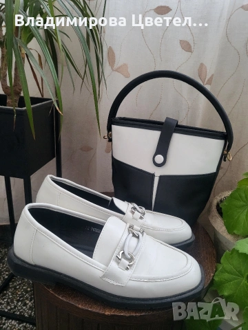 комплект обувки с чанта, някои са естествена кожа, снимка 11 - Дамски ежедневни обувки - 53653520