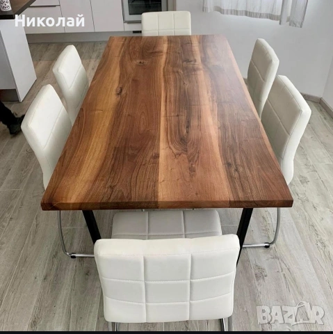 Маса от масив орех, снимка 17 - Маси - 53541669