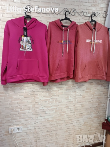 Дамски ватирани суичъри , снимка 3 - Суичъри - 52922392