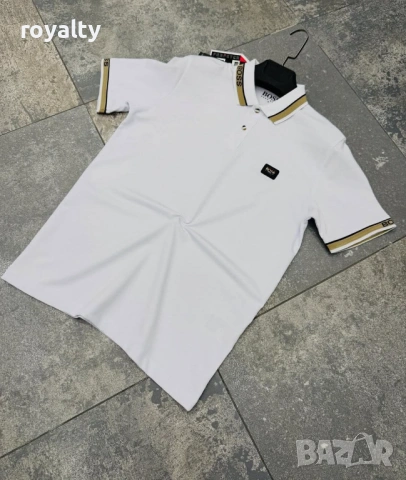 Hugo Boss Нова Бяла Мъжка Тениска 