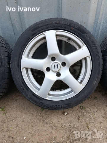 Лети джанти 15цола свалени от Honda Jazz , снимка 2 - Гуми и джанти - 54200271