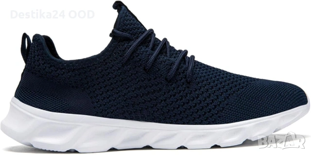 Мъжки спортни обувки дишащи леки за бягане фитнес ежедневни, снимка 4 - Маратонки - 53463632