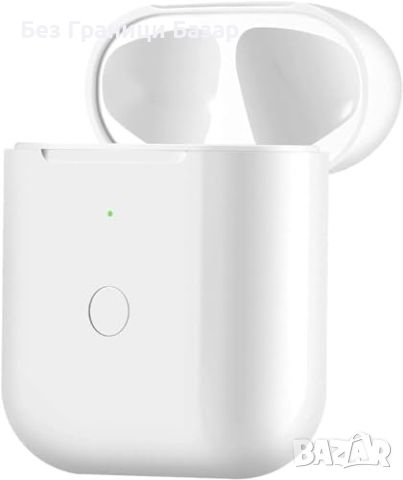 Нов калъф за зареждане на Apple слушалки AirPods 1 и 2 Бяла кутия 