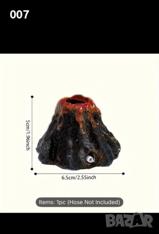 Аератор за аквариум - Декорация, снимка 2 - Оборудване за аквариуми - 51479878