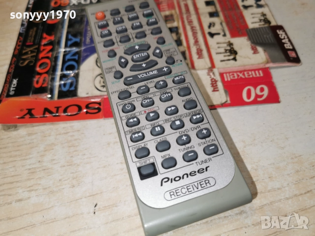 PIONEER XXD3135 RECEIVER REMOTE-ВНОС SWISS 1512251820, снимка 5 - Ресийвъри, усилватели, смесителни пултове - 52804582