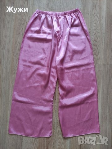 Сатенено долнище на пижама, размер М, снимка 3 - Нощници - 46376918