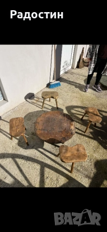 Маса Софра Паралия Синия , снимка 4 - Антикварни и старинни предмети - 50197998