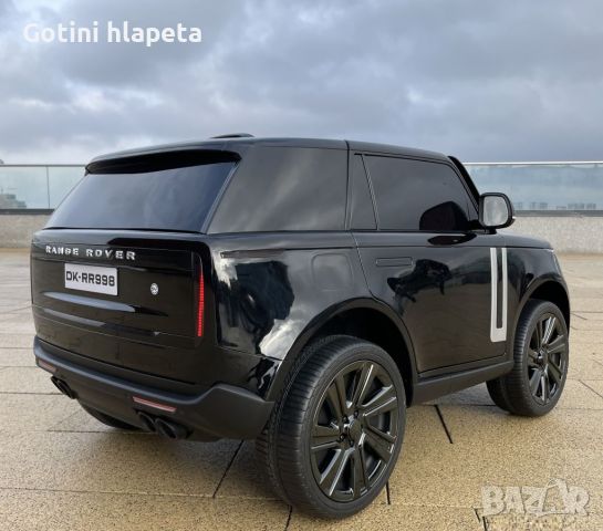 Двуместен джип Лицензиран Range Rover 24V батерия, C MP4, с меки гуми, снимка 4 - Детски велосипеди, триколки и коли - 46663524