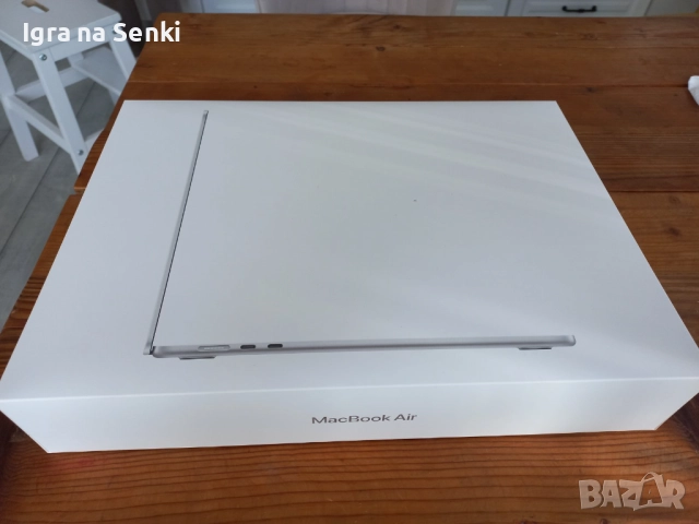 MacBook Air 15″ M4 , 10C CPU, 10C GPU, 16GB памет, 256GB SSD, Silver