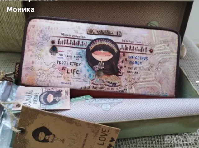Anekke дамски портфейл / марково портмоне Анеке - Испания, снимка 7 - Портфейли, портмонета - 48838518