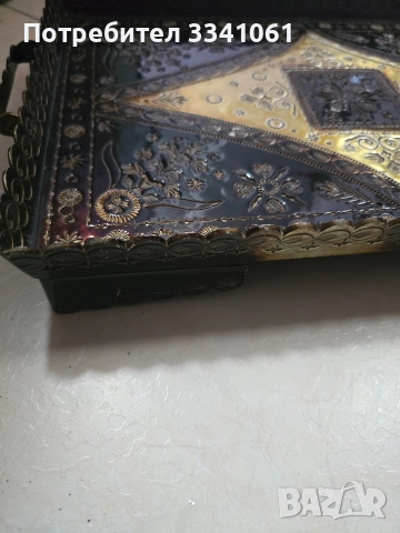 Стар поднос за сервиране, снимка 4 - Други ценни предмети - 52899750