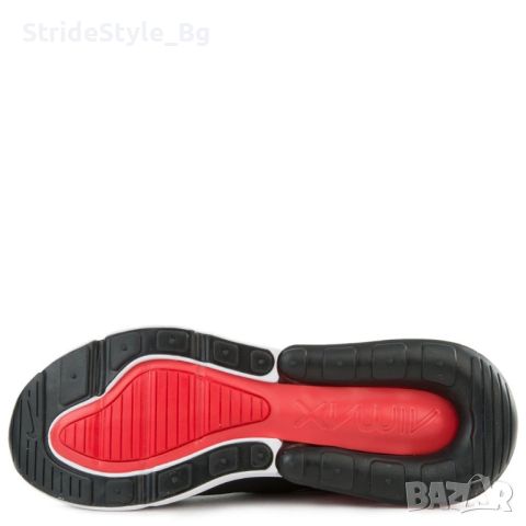 ПРОМО!!! Nike Air Max 270 Black/White/Red , снимка 5 - Маратонки - 45927111