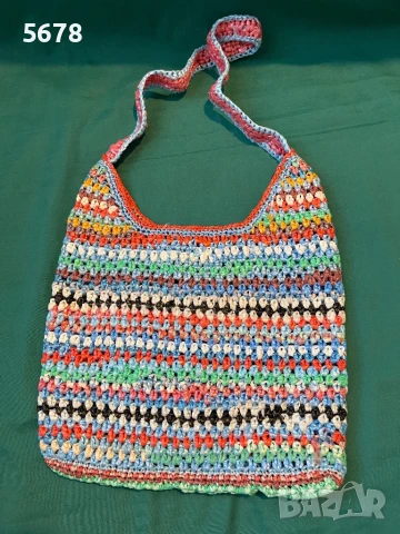 Плетена чанта, снимка 3 - Чанти - 51088234