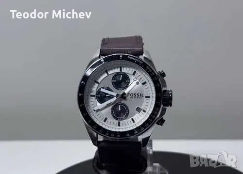 Fossil Decker CH2885 – Мъжки хронограф, отлично състояние, снимка 3 - Мъжки - 51531299