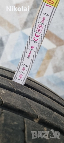 ОРИГИНАЛНИ Джанти 17" 5х112 ET27, 7.5J и летни гуми 215/50/17 , снимка 13 - Гуми и джанти - 48001615