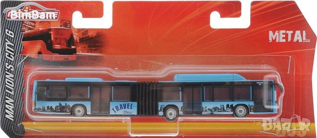 Градски метален автобус Majorette City  