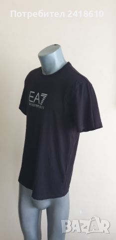 Emporio Armani EA7 Cotton Mens Size L / XL ОРИГИНАЛ! Мъжка Тениска, снимка 10 - Тениски - 46433380