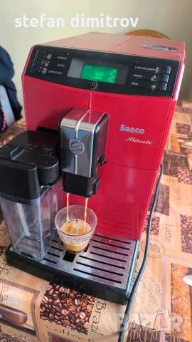 Saeco Minuto HD8763/09,Устройство за пяна, Керамична мелачка, Авт.почистване,15бара,1.8л, , снимка 7 - Кафемашини - 53838573