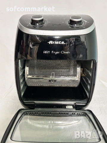 Еърфрайер Ariete 4619 мини фурна AIRY fryer Oven 11 литра, снимка 6 - Фритюрници - 53676298