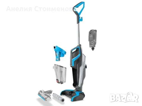 Безкабелна прахосмукачка 3в1 BISSELL Crosswave Cordless много малко ползвана, снимка 7 - Прахосмукачки - 48028009