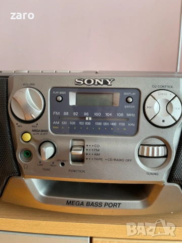 Радиокасетофон Sony с повреда, снимка 4 - Радиокасетофони, транзистори - 53855048