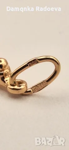 СССР златна висулка 14 карата , снимка 8 - Колиета, медальони, синджири - 49847994