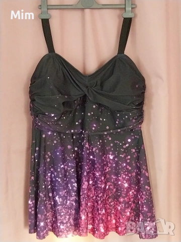  4XL Черен бански рокля и бикина , снимка 6 - Бански костюми - 54117506