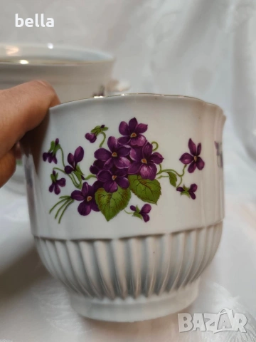 Комплект баварски кашпи Bareuther Waldsassen, снимка 4 - Други - 53836117