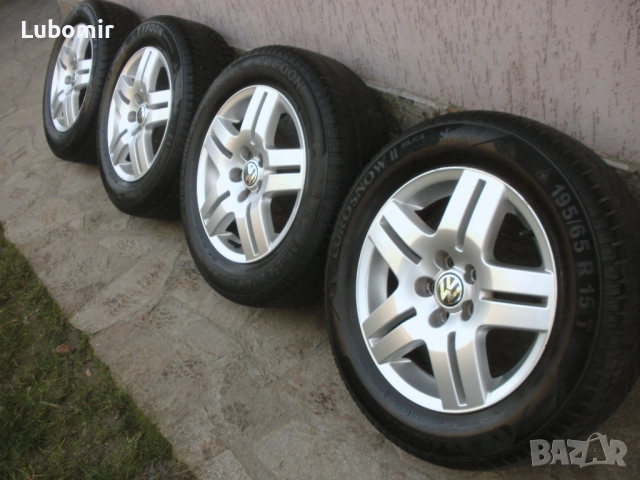 15 цола 5 х 100 мм 4 бр лети джанти - VW,Audi,Seat,Skoda !, снимка 4 - Гуми и джанти - 52741670