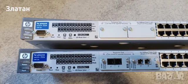 HP Procurve Switch 2524/ суич 24 портов, снимка 1 - Суичове - 47496248