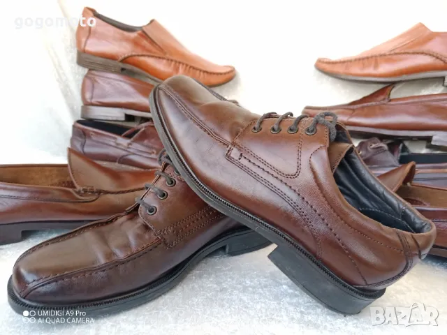 мъжки обувки Carlo Comberti® ORIGINAL Business Schuhe, естествена кожа, 43 - 44, снимка 2 - Ежедневни обувки - 49756294