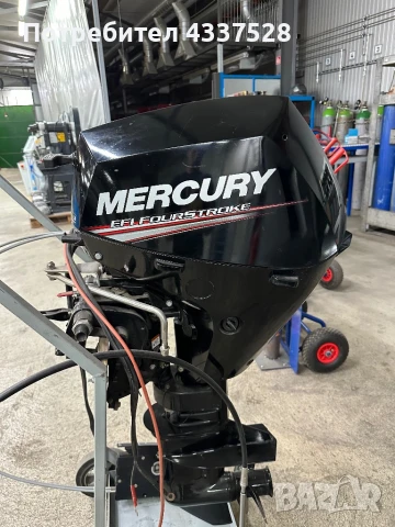 Продавам мотор за лодка Mercury Efi Fourstroke 15, снимка 1