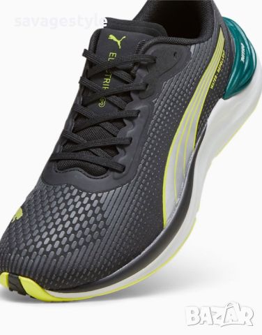 Мъжки маратонки PUMA Electrify Nitro 3 Water Repellent Running Shoes Black, снимка 7 - Маратонки - 46467728
