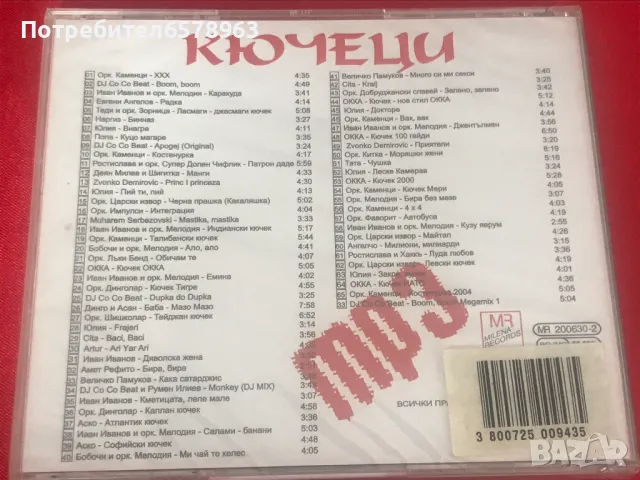 CD  '' КЮЧЕЦИ ''  '' НОВ - НЕРАЗПЕЧАТАН '' MP3, снимка 2 - CD дискове - 48717832