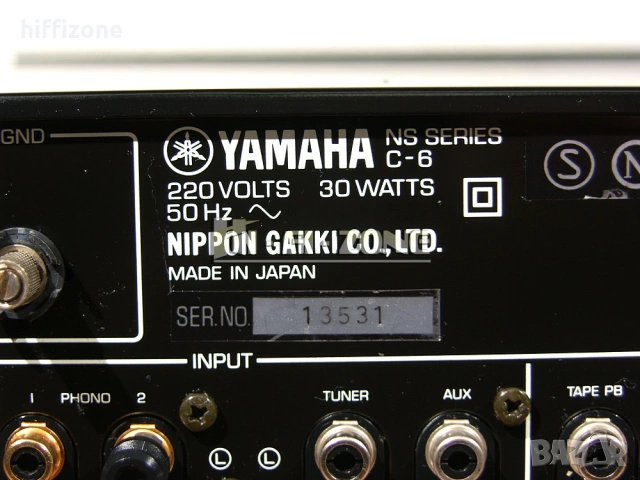  Предусилвател Yamaha c-6 /1 , снимка 8 - Ресийвъри, усилватели, смесителни пултове - 53694210