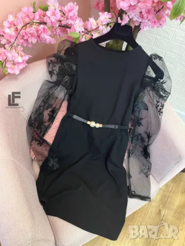 Рокля LFS Wonder All Black 9502  , снимка 4 - Рокли - 50434785