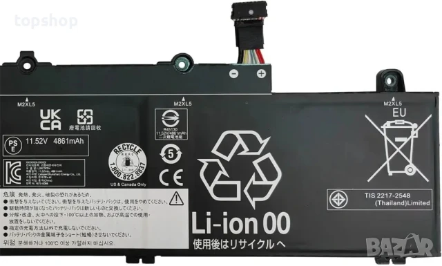 Лаптоп батерия за Lenovo ThinkPad E14 L20C3PD4 L20D3PD4 L20M3PD4 L20L3PD4 L19D3PD5 L19C3PD5 L19M3PD5, снимка 2 - Батерии за лаптопи - 50493341