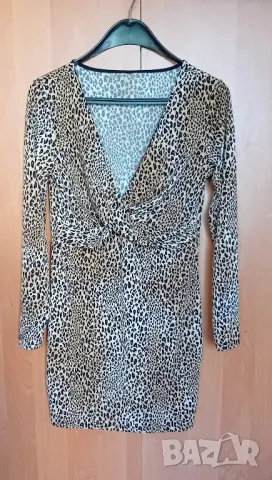 Рокля тигрова десен , снимка 2 - Рокли - 49957806