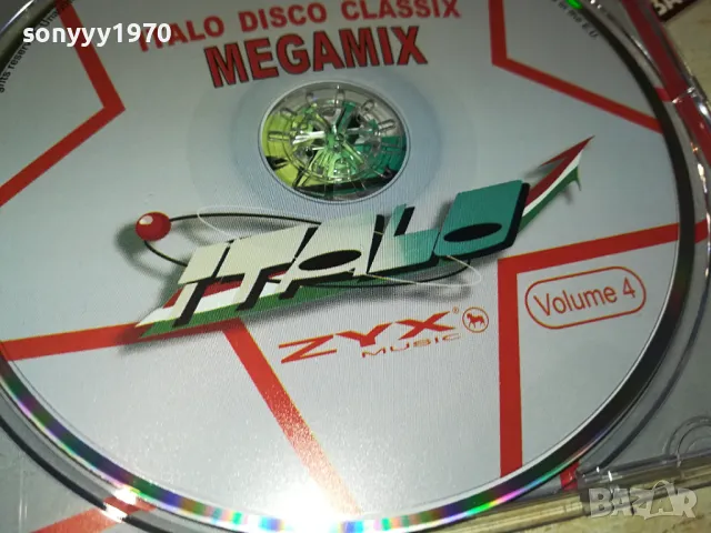 ITALO MEGA DANCE 4 CD 0304251731, снимка 7 - CD дискове - 49753133