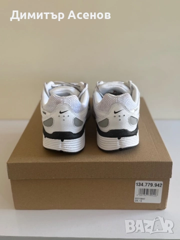 ЧИСТО НОВИ Nike P-6000 Metallic Silver, снимка 2 - Кецове - 53524137